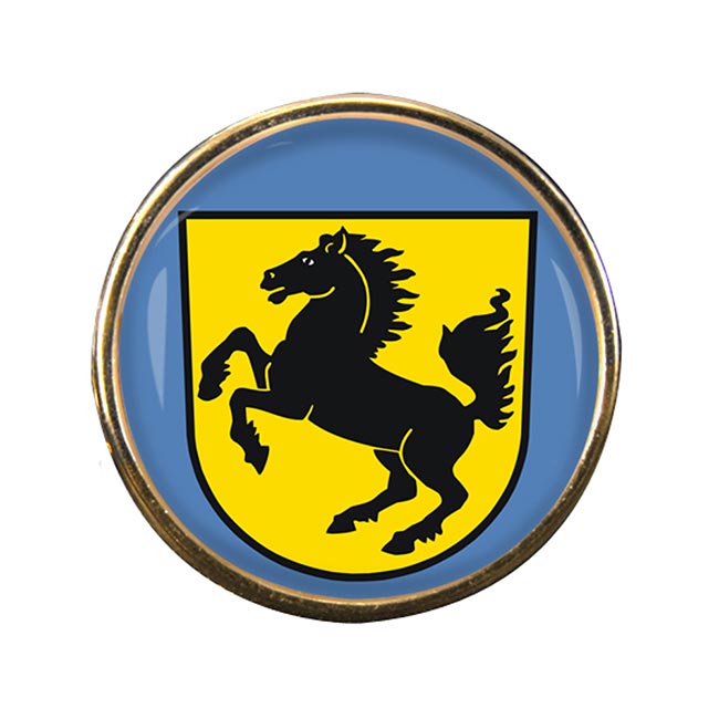Stuttgart (Germany) Round Pin Badge