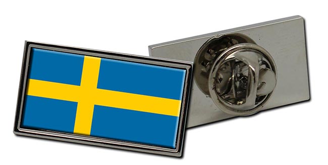 Sweden Sverige Flag Pin Badge