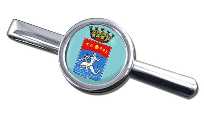 Taranto (Italy) Round Tie Clip
