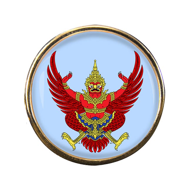 Thailand Round Pin Badge