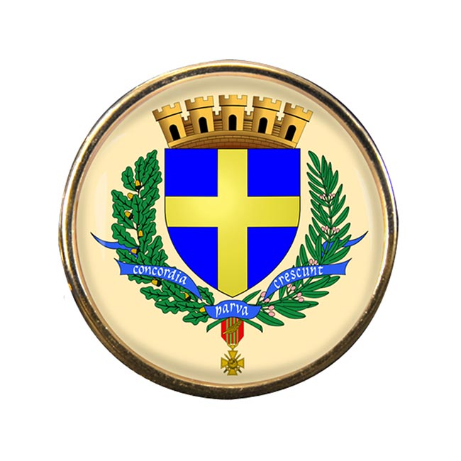 Toulon (France) Round Pin Badge
