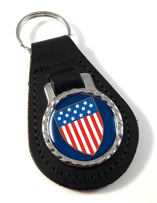 United States Leather Key Fob