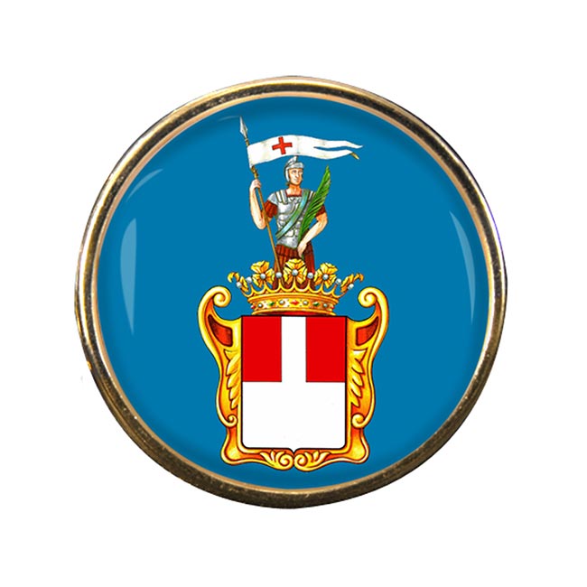 Varese (Italy) Round Pin Badge