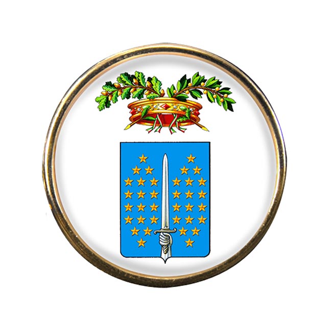 Vercelli (Italy) Round Pin Badge