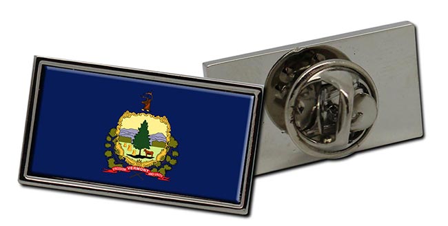 Vermont Flag Pin Badge