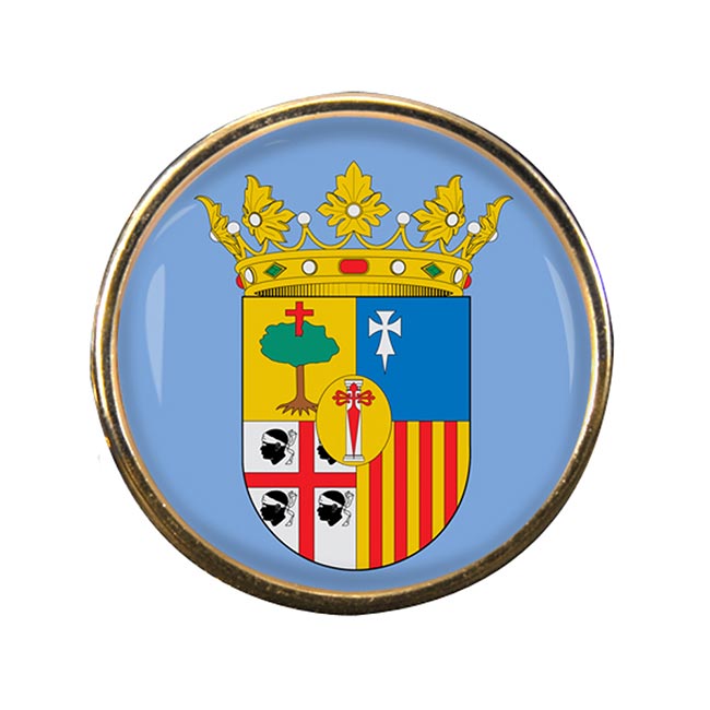 Zaragoza (Spain) Round Pin Badge