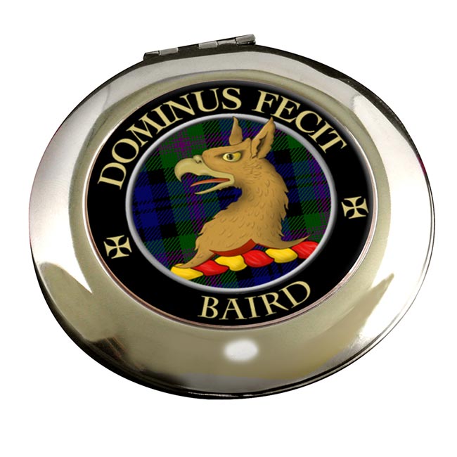 Baird Scottish Clan Chrome Mirror
