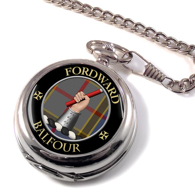 Balfour Scottish Clan Pocket Watch
