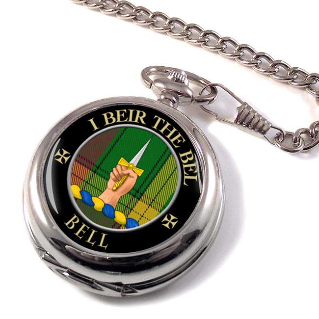 Bell of Kirkconnel Scottish Clan Pocket Watch