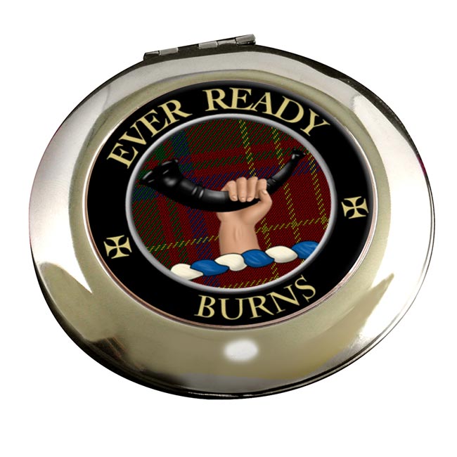 Burns Scottish Clan Chrome Mirror