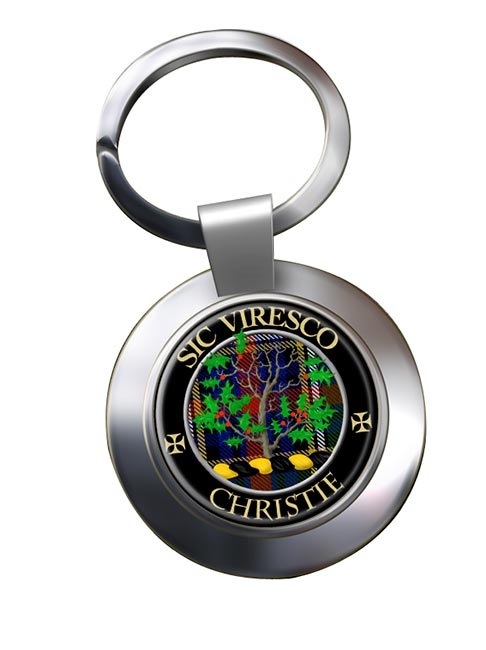 Christie Scottish Clan Chrome Key Ring