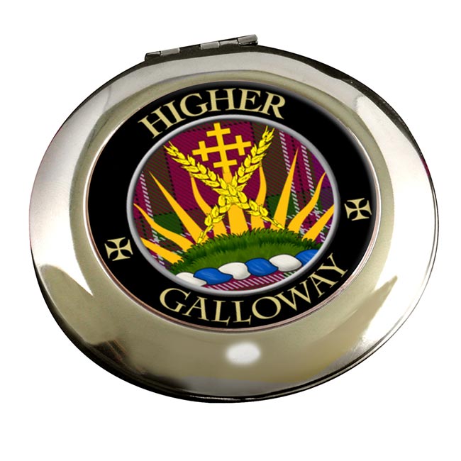 Galloway Scottish Clan Chrome Mirror