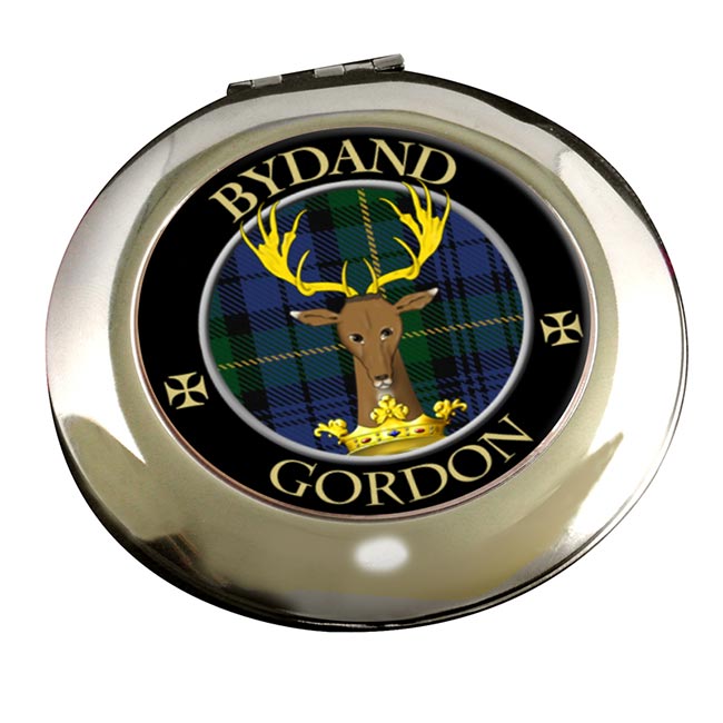 Gordon Scottish Clan Chrome Mirror