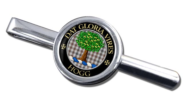 Hogg Scottish Clan Round Tie Clip