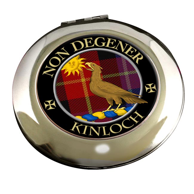 Kinloch Scottish Clan Chrome Mirror