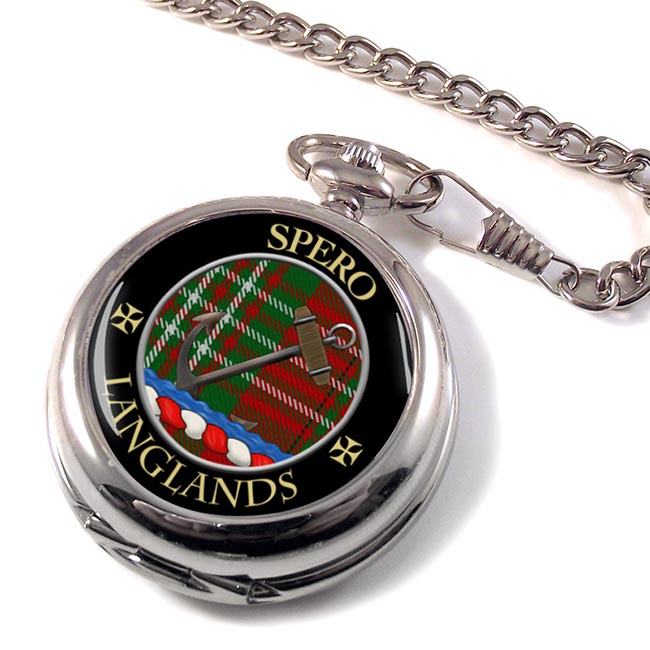 Langlands Scottish Clan Pocket Watch