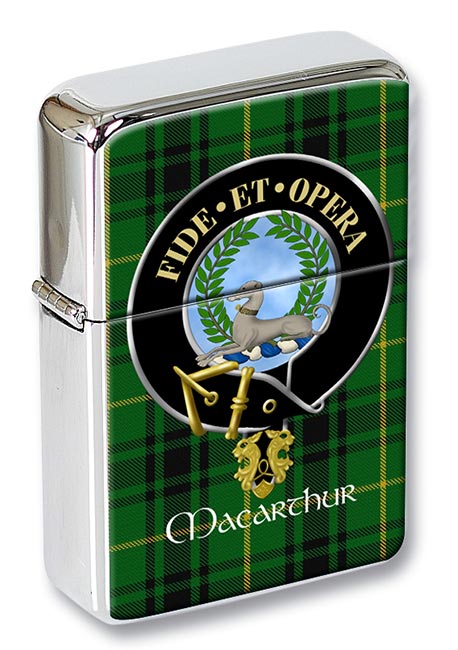 Macarthur modern Scottish Clan Flip Top Lighter