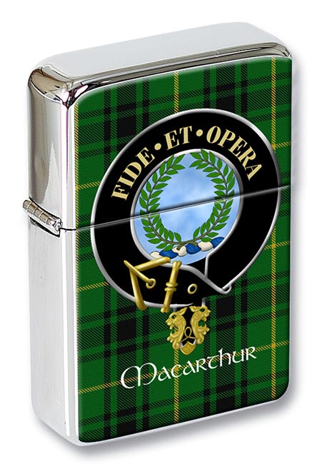 Macarthur ancient Scottish Clan Flip Top Lighter