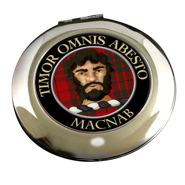 Macnab Scottish Clan Chrome Mirror