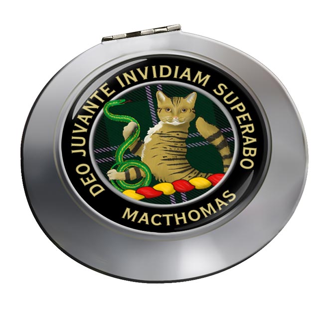 Macthomas Scottish Clan Chrome Mirror
