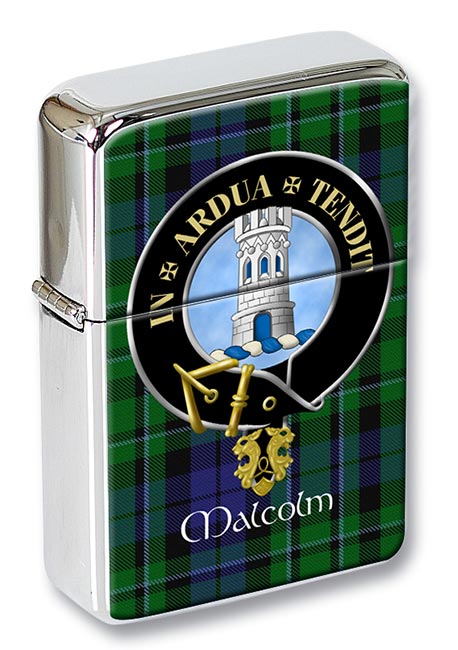 Malcolm Scottish Clan Flip Top Lighter