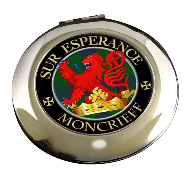 Moncrieff Scottish Clan Chrome Mirror