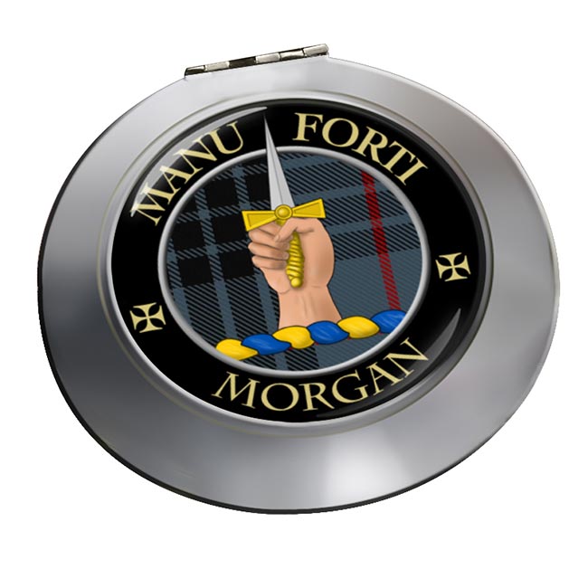 Morgan Scottish Clan Chrome Mirror