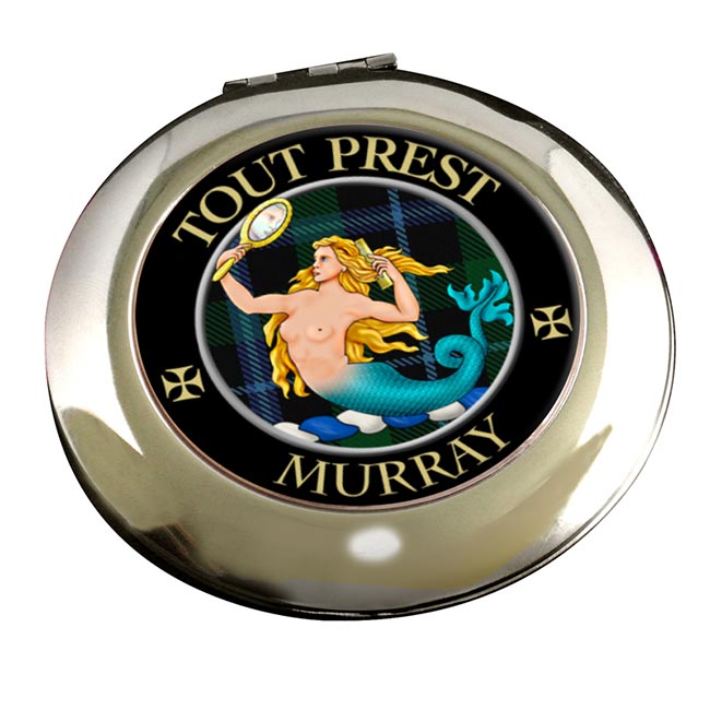 Murray (mermaid) Scottish Clan Chrome Mirror