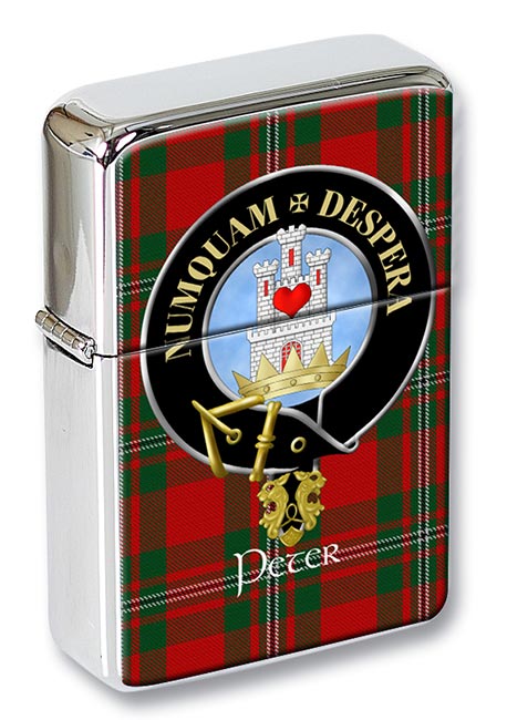Peter Scottish Clan Flip Top Lighter