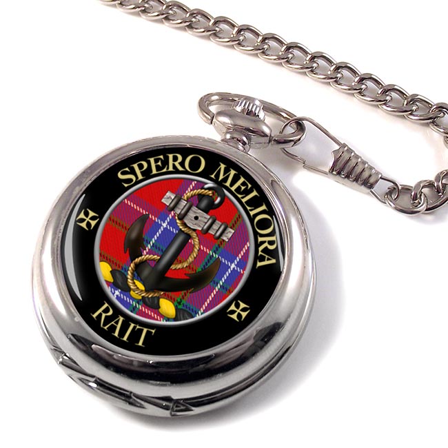 Rait Scottish Clan Pocket Watch