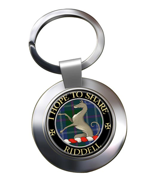 Riddell Scottish Clan Chrome Key Ring