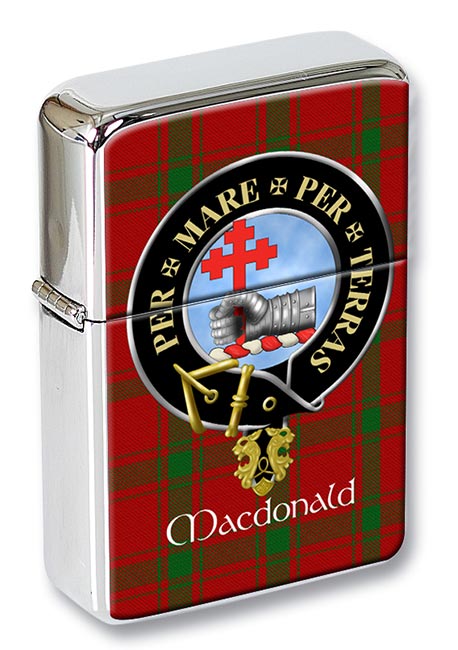 Macdonald of Sleat Scottish Clan Flip Top Lighter
