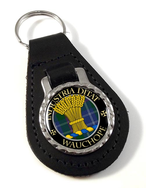 Wauchope Scottish Clan Leather Key Fob