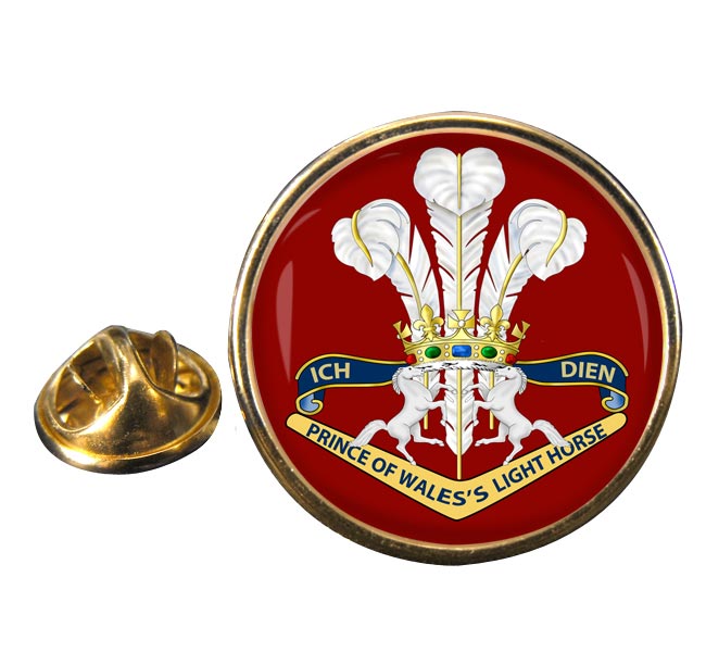 4th-19th Prince of Wales's Light Horse (Australian Army) Round Pin Badge