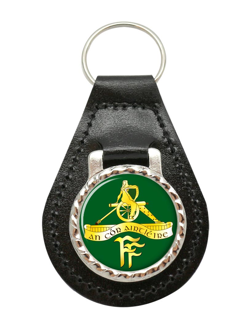 Artillery Corps (Ireland) Leather Key Fob