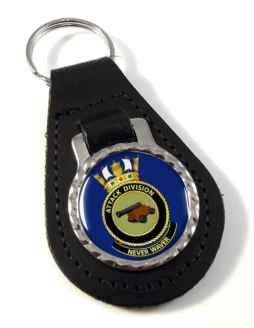 Attack Division R.A.N. Leather Key Fob