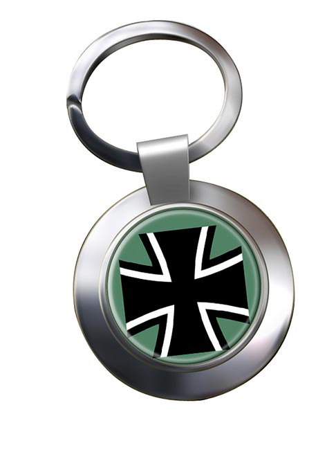 Federal Defence Forces of Germany (Bundeswehr) Chrome Key Ring