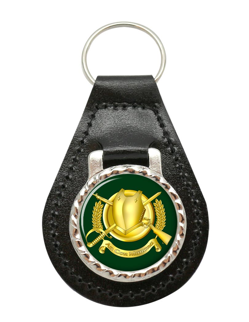 Cavalry Corps (Ireland) Leather Key Fob