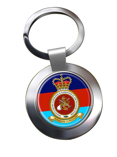 Defence Chemical biological radiological and Nuclear Centre Chrome Key Ring