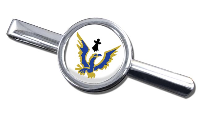 Escadrille 57 Mouette (French Air Force) Round Tie Clip