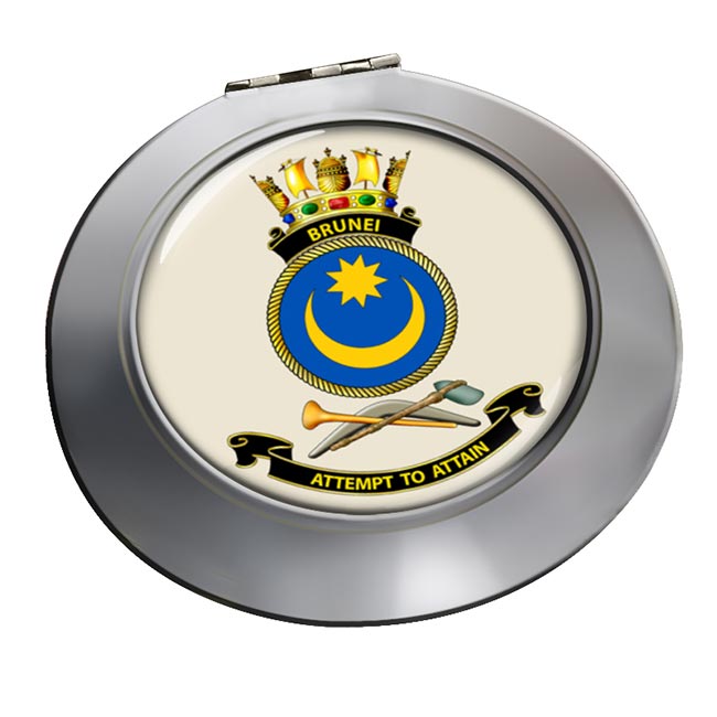 HMAS Brunei Chrome Mirror