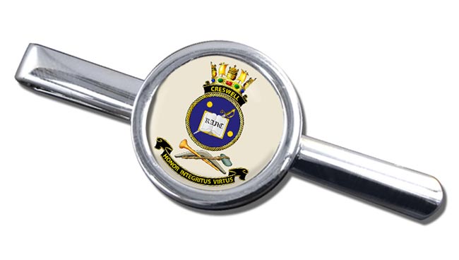HMAS Creswell Round Tie Clip