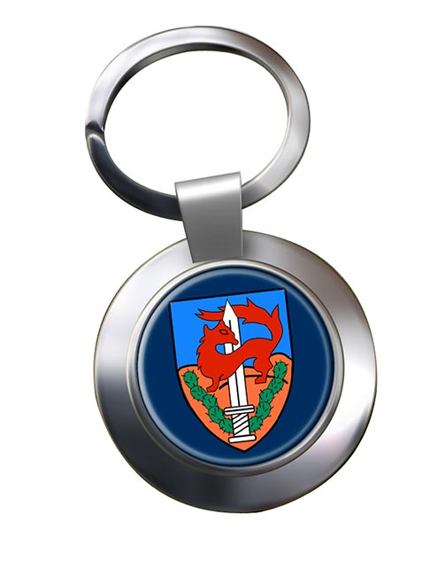 Givati Brigade (IDF) Chrome Key Ring