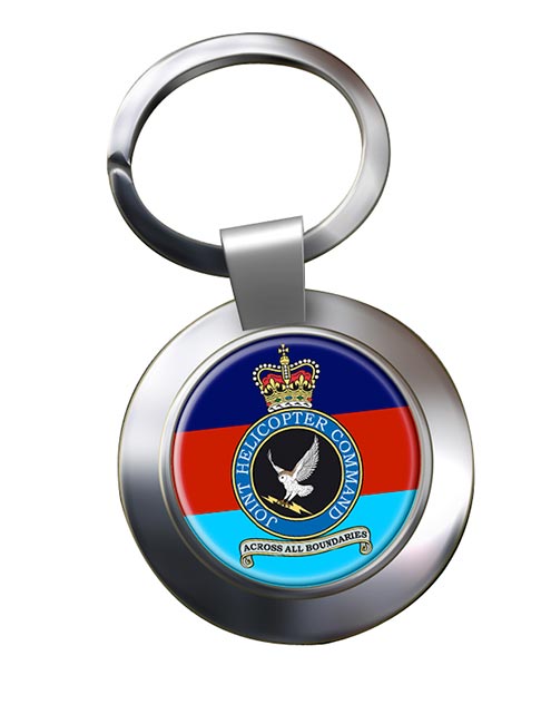 Joint Helicopter Command Chrome Key Ring