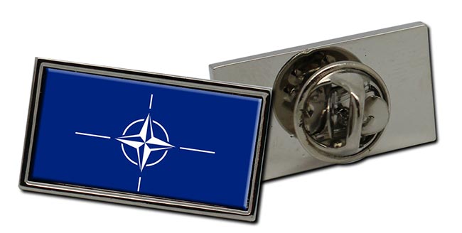 NATO Rectangle Pin Badge