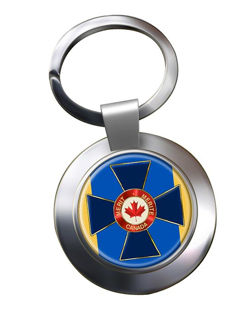 Order of Military Merit (Canada) Chrome Key Ring