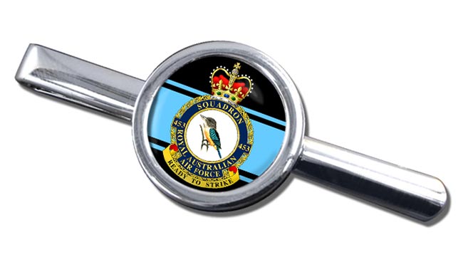 453 Squadron RAAF Round Tie Clip