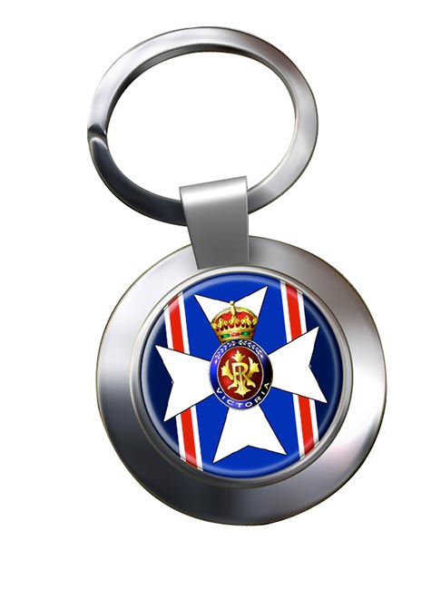 Victorian Order Chrome Key Ring