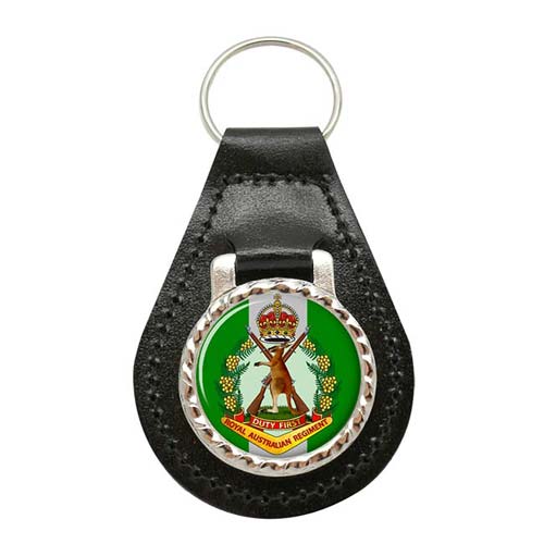 UK Gift Shop 6 RAR Royal Australian Regiment King's Crown Key Fob