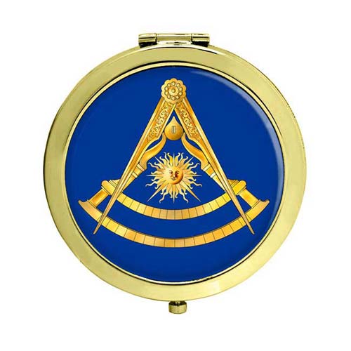 UK Gift Shop Masonic Lodge Past Master Compact Mirror